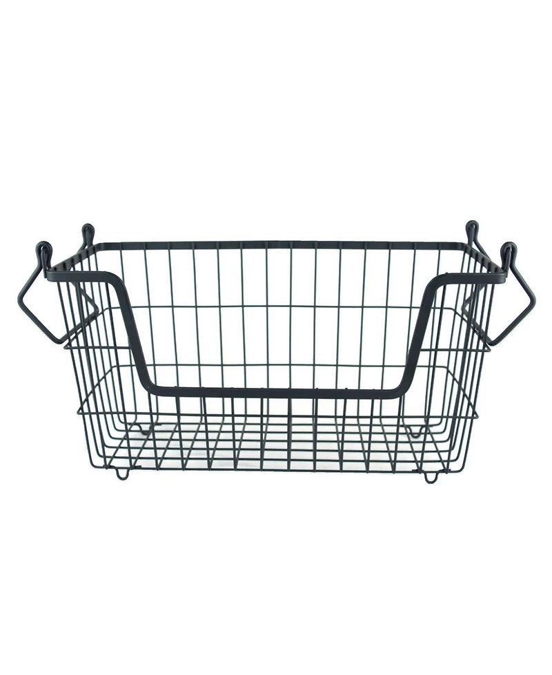 Design Imports Metal Basket Rectangle Small
