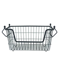 Design Imports Metal Basket Rectangle Small