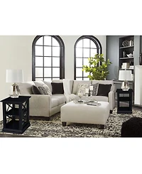 International Concepts Hampton Accent Table with Shelves
