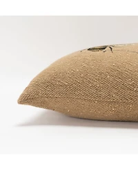 Rizzy Home Bees Polyester Filled Decorative Pillow, 14" x 26"