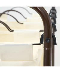 Household Essentials Rolling Laundry Sorter, 4 Bag Laundry Sorter Cart