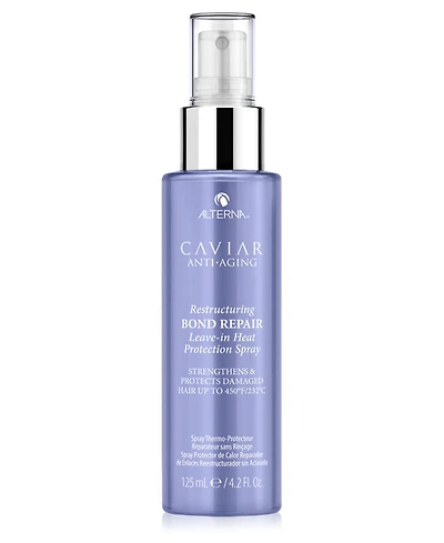 Alterna Caviar Anti-Aging Restructuring Bond Repair Leave-In Heat Protection Spray, 4.2-oz.