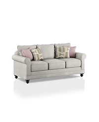 Furniture of America Cohassette Upholstered Sofa