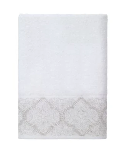 Avanti Scottsdale Scroll Border Cotton Bath Towels