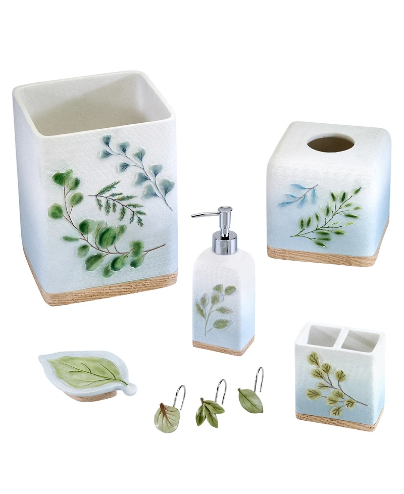 Avanti Ombre Leaves Botanical Resin Toothbrush Holder
