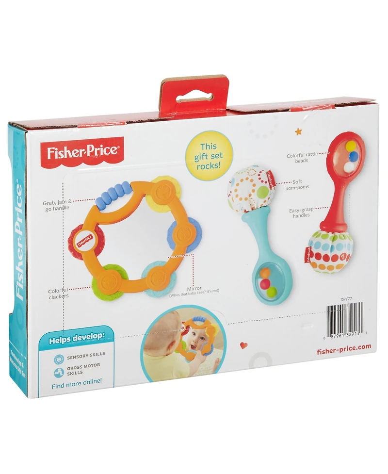 Fisher Price Tambourine & Maracas Gift Set