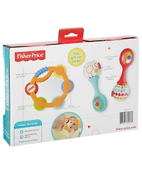 Fisher Price Tambourine & Maracas Gift Set