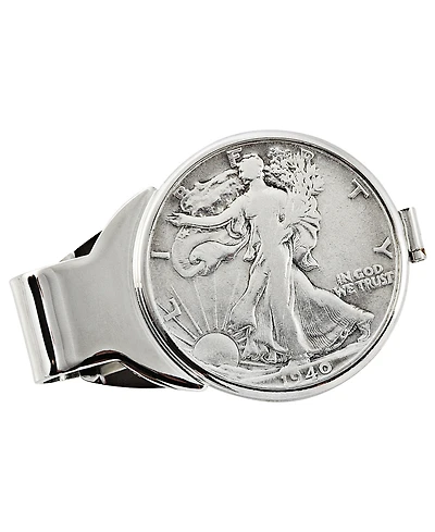 Men's American Coin Treasures Silver Walking Liberty Half Dollar Coin Money Clip
