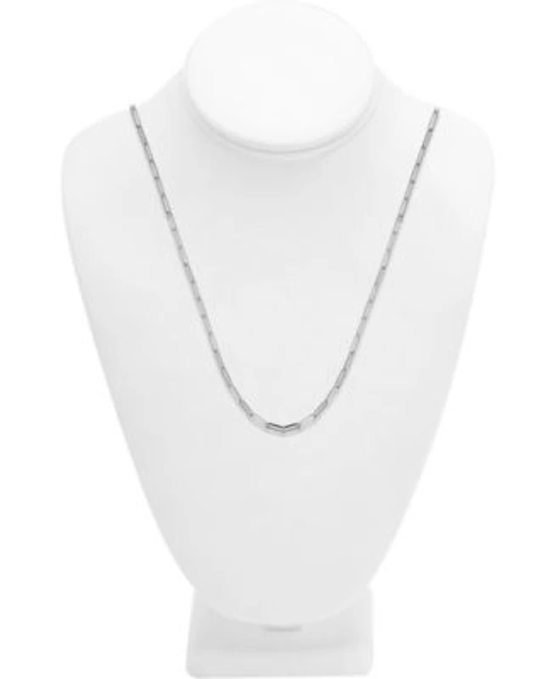 Now This Paper Clip Link Chains In Gold Or Silver Plate In 18 Or 24