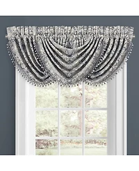 J Queen New York Alexis Waterfall Window Valance, 43" x 33"