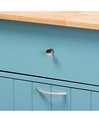 Furniture Liona Modern and Contemporary Kitchen Storage Cart