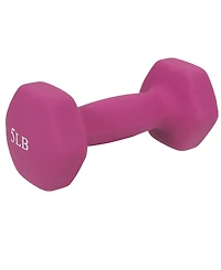 Sunny Health & Fitness Neoprene Dumbbells 5 lbs, Set of 2, Anti-Slip, Anti-Roll