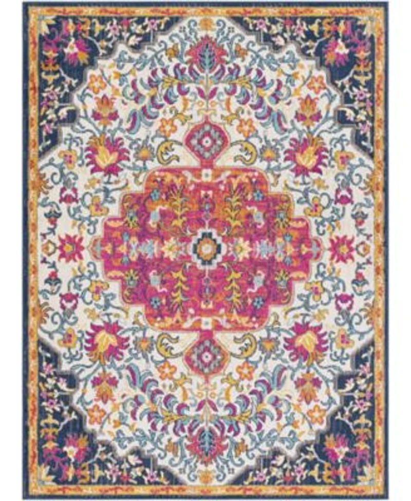 Livabliss Floransa Fsa 2312 Fuchsia Area Rug