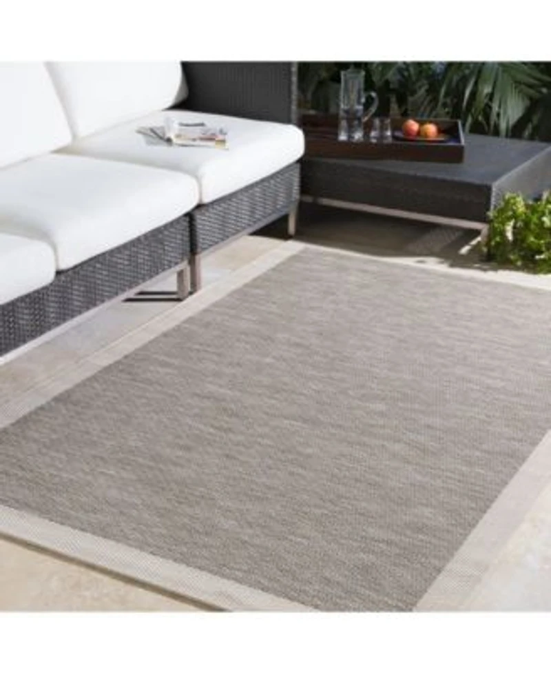 Livabliss Santa Cruz Stz 6002 Taupe Outdoor Area Rug