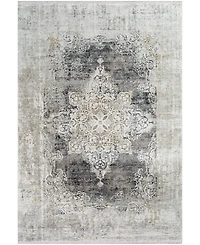 Surya Solar Sor-2305 Charcoal 5' x 7'6" Area Rug