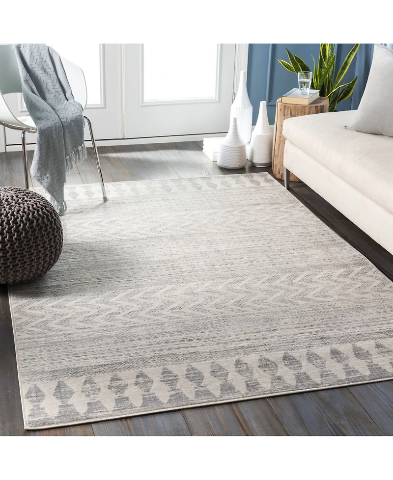 Livabliss Roma Rom- 6'7" x 9' Area Rug