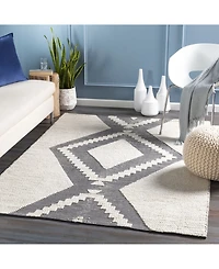 Livabliss Azalea Aza-2300 Charcoal 8' x 10' Area Rug