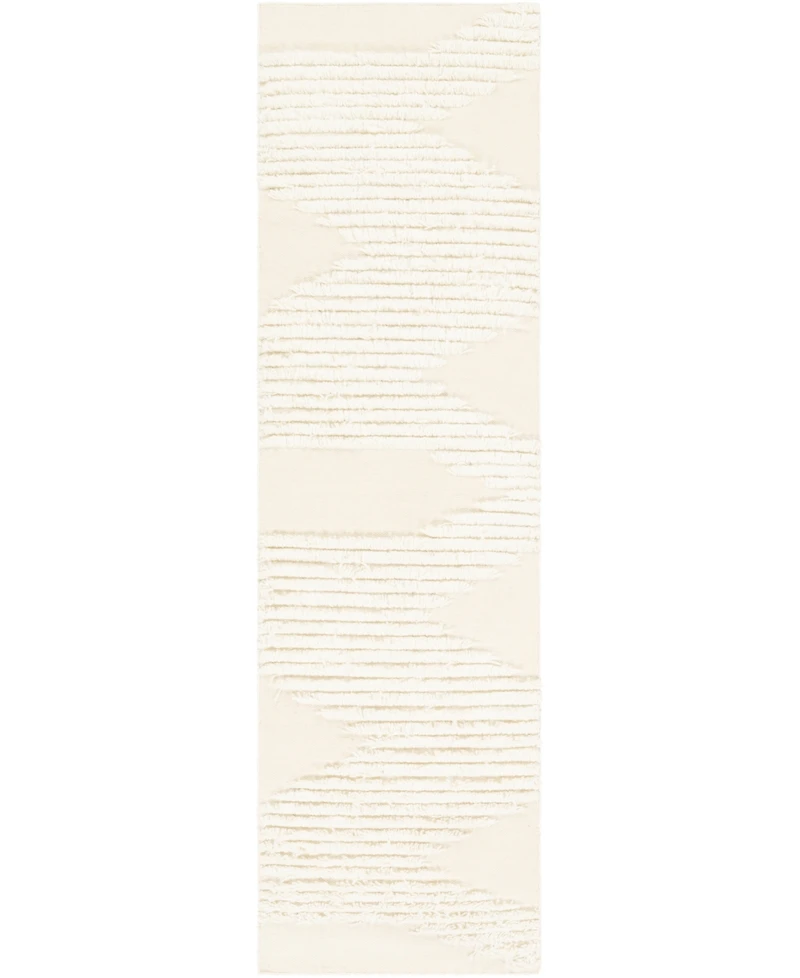 Livabliss Apache Apa-2301 Cream 2'6" x 8' Runner Area Rug