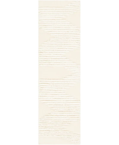 Livabliss Apache Apa-2301 Cream 2'6" x 8' Runner Area Rug