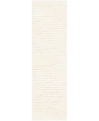 Livabliss Apache Apa-2301 Cream 2'6" x 8' Runner Area Rug
