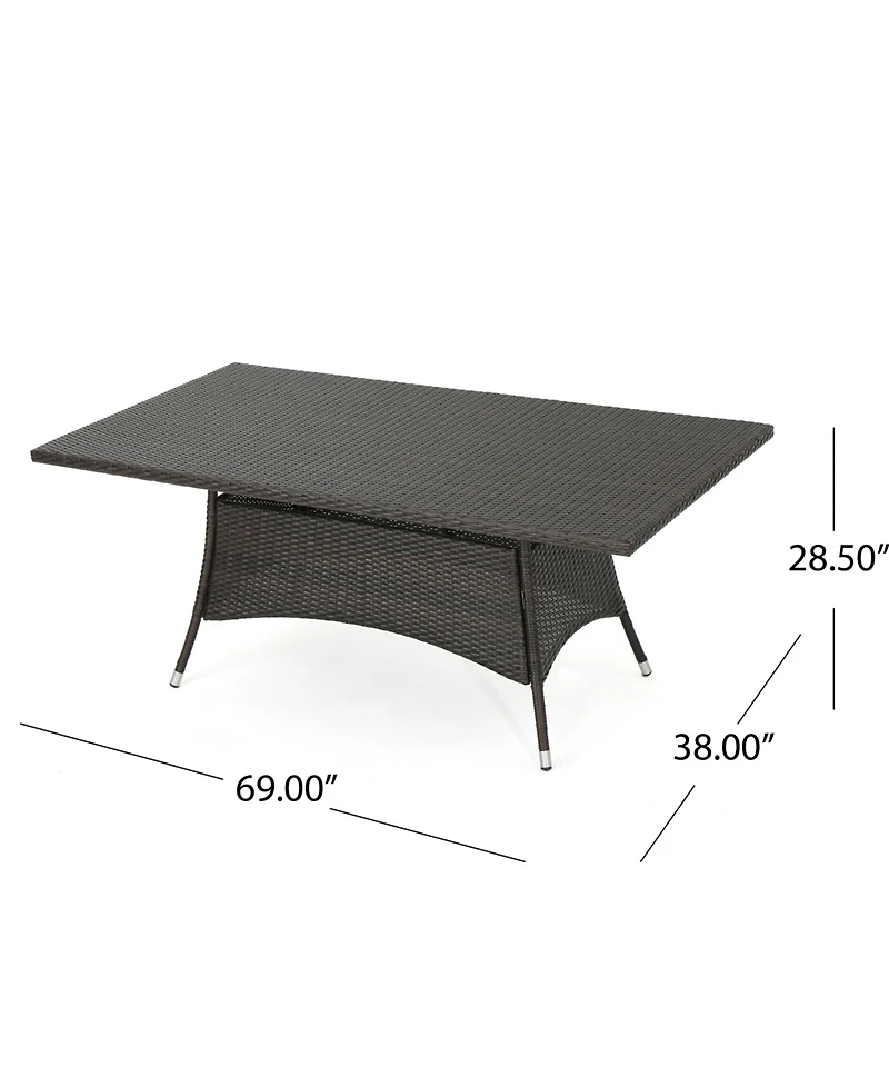 Noble House Corsica Rectangle Dining Table