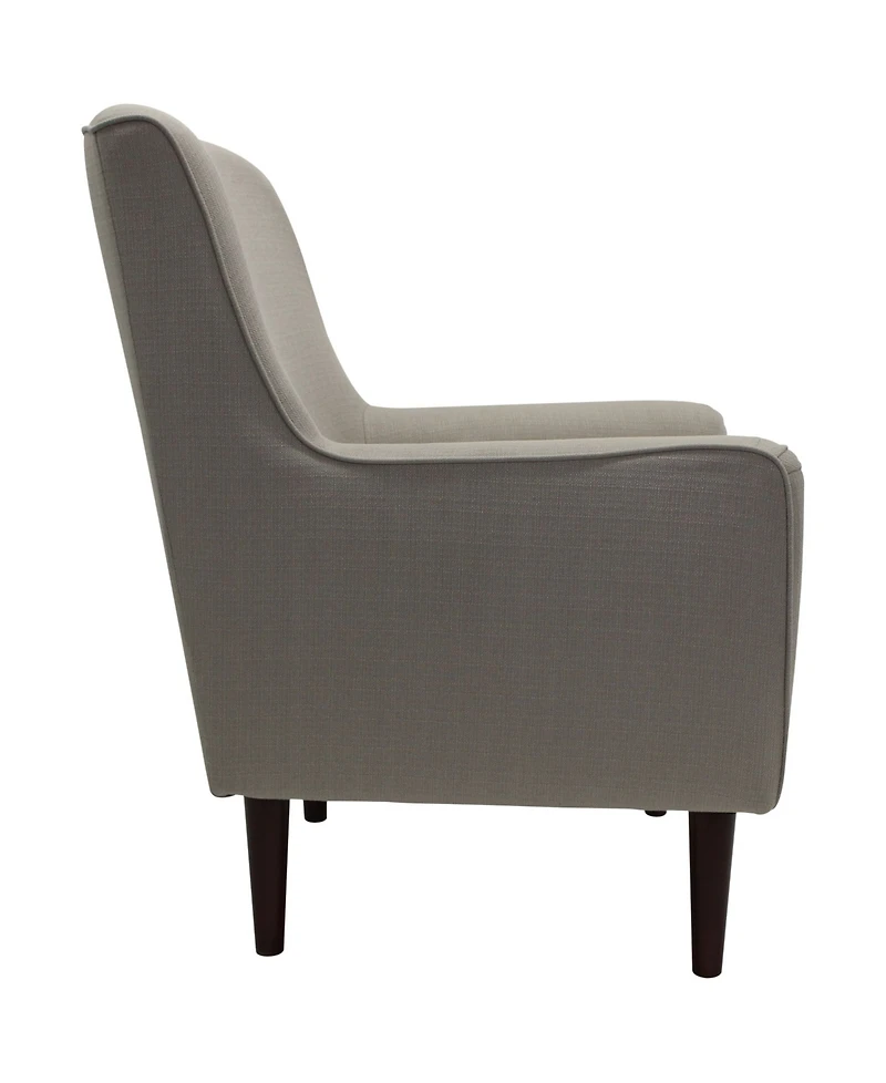 Foxhill Trading Laura Mid-Century Armed Lounge Chair