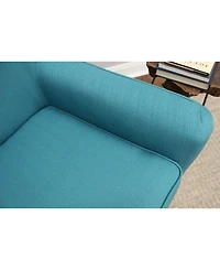Foxhill Trading Laura Mid-Century Armed Lounge Chair