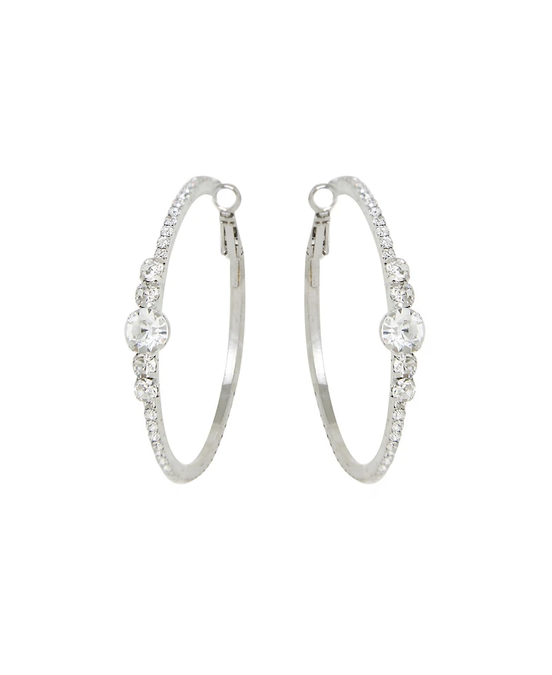 Ettika Hollywood Hoop Women's Earrings