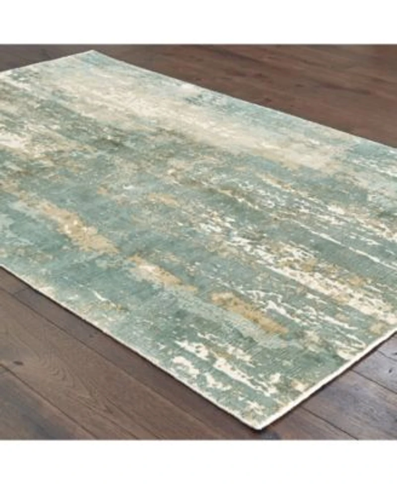 Oriental Weavers Formations 70002 Blue Area Rug