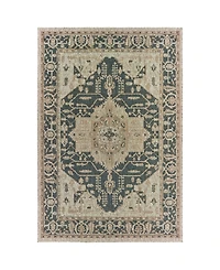 Oriental Weavers Latitude 001J3 Gray 7'10" x 10' Outdoor Area Rug