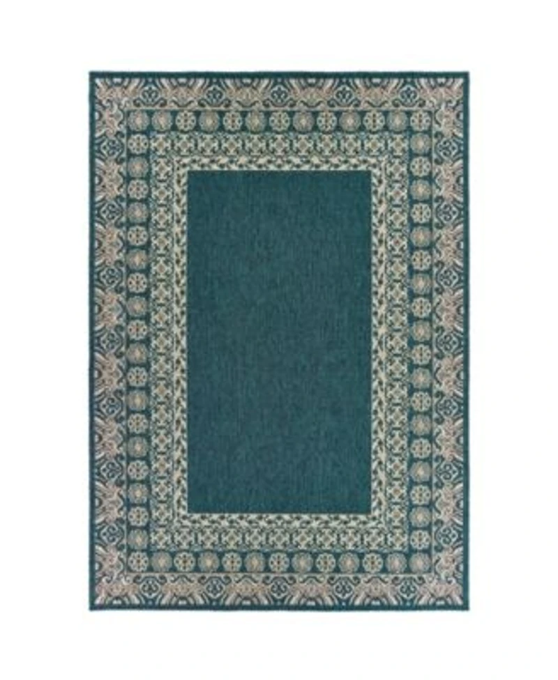 Oriental Weavers Latitude 1053b Blue Rug