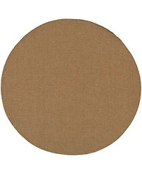 Oriental Weavers Karavia 2160X Tan 7'10" Round Rug