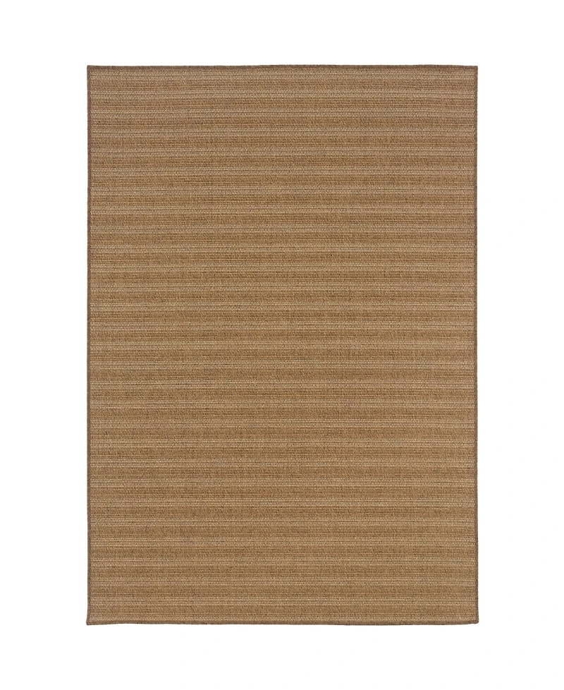 Oriental Weavers Karavia 001X3 Tan 3'7" x 5'6" Outdoor Area Rug