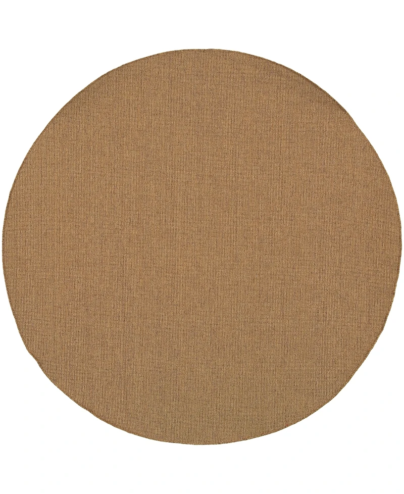 Oriental Weavers Karavia 2068X Tan 7'10" Round Rug