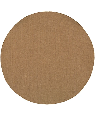 Oriental Weavers Karavia 2068X Tan 7'10" Round Rug