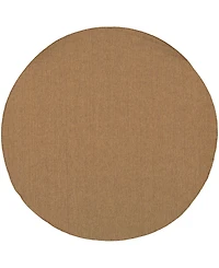Oriental Weavers Karavia 2068X Tan 7'10" Round Rug