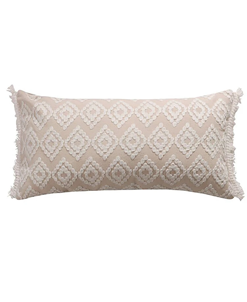 Levtex Addie Mediterranean Medallion Decorative Pillow, 12" x 24"
