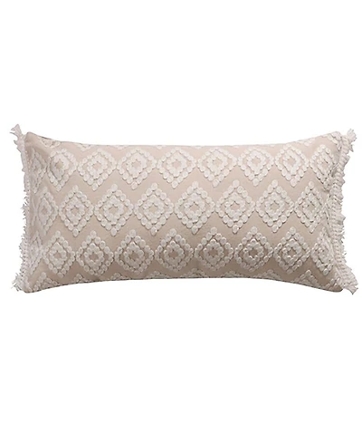 Levtex Addie Mediterranean Medallion Decorative Pillow, 12" x 24"