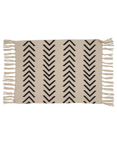 Saro Lifestyle Chevron Placemat Set of 4