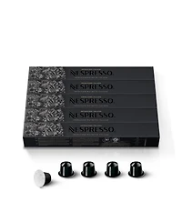 Nespresso Capsules OriginalLine, Ristretto, Dark Roast Espresso Coffee, 50-Count Espresso Pods