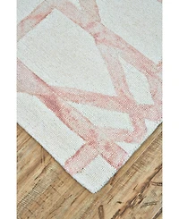 Feizy Lorrain R8571 Rose 8' x 11' Area Rug