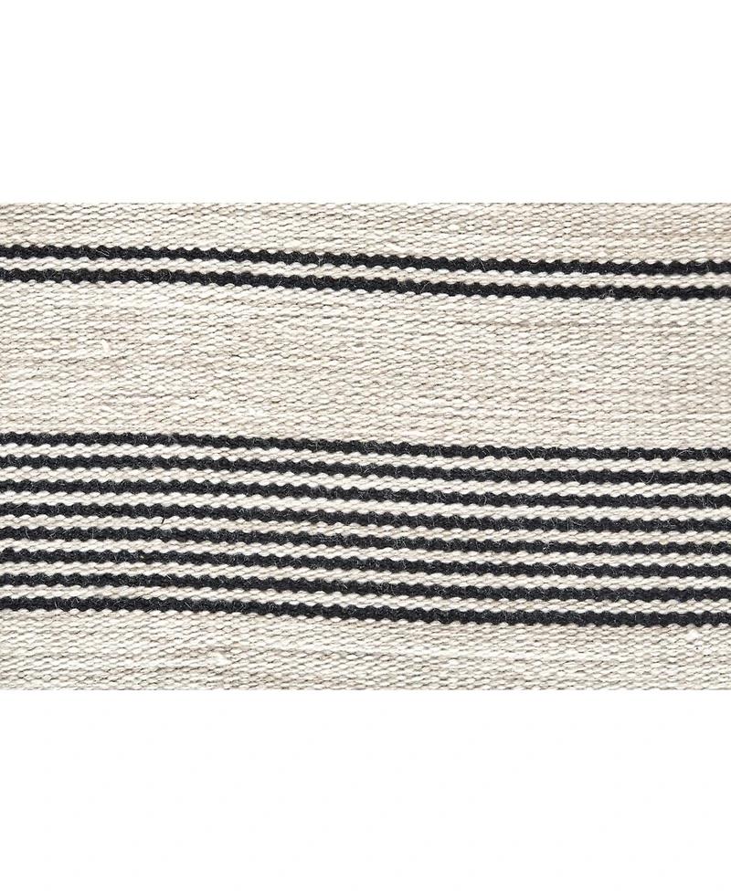 Feizy Duprine R0560 Black 4' x 6' Area Rug