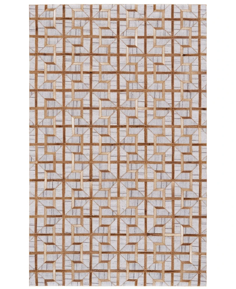 Feizy Fannin R0756 Gray 2' x 3' Area Rug