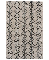 Feizy Enzo R8732 Charcoal 5' x 8' Area Rug