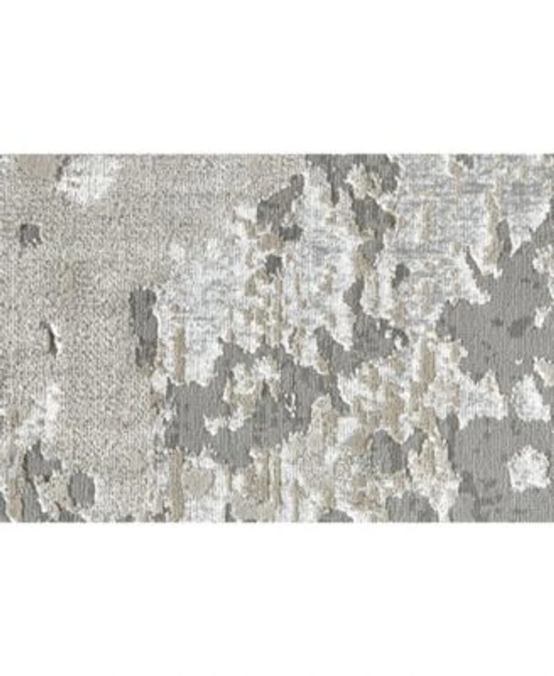 Simply Woven Hadlee R3336 Silver Rug
