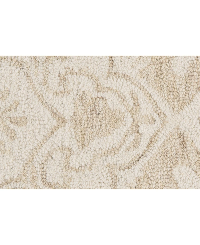 Feizy Belfort R8776 Taupe 5' x 8' Area Rug