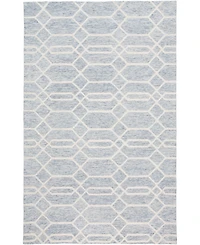 Feizy Belfort R8777 Blue 5' x 8' Area Rug