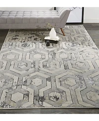 Feizy Micah R3046 Beige 1'8" x 2'10" Area Rug