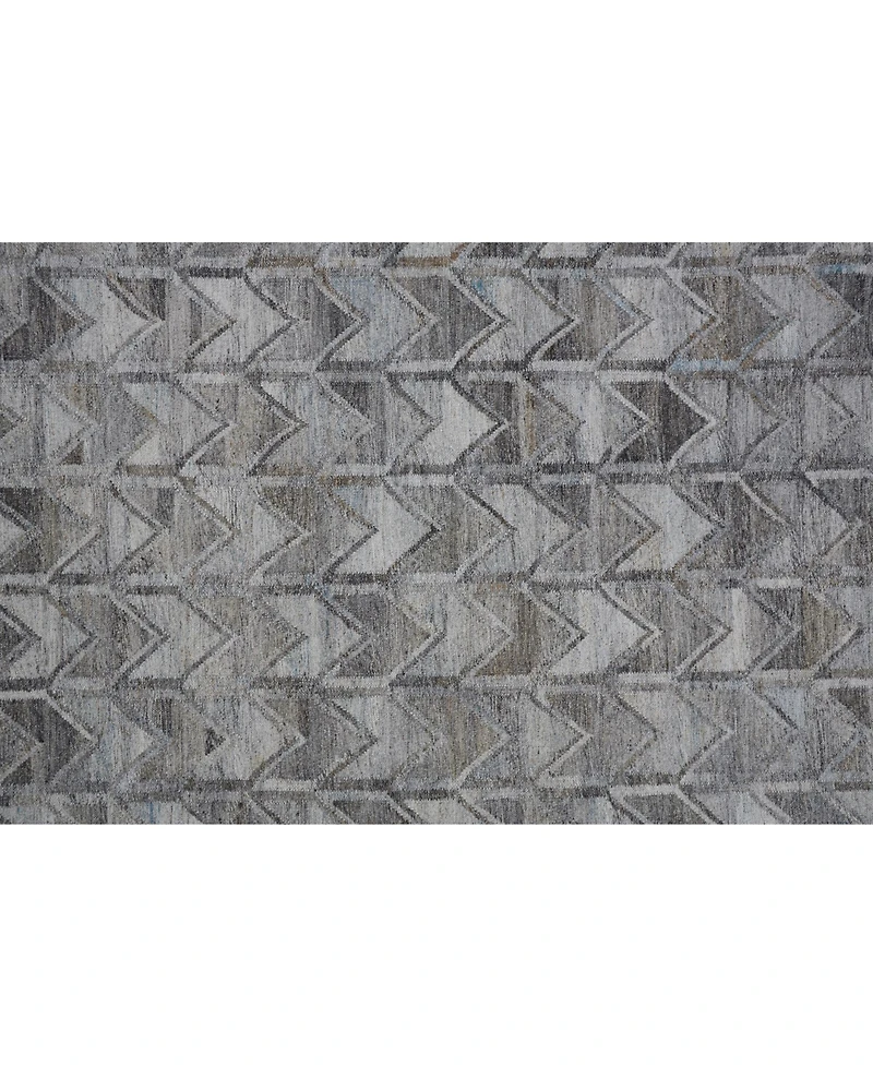 Feizy Beckett R0813 Gray 5' x 8' Area Rug