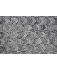 Feizy Beckett R0813 Gray 5' x 8' Area Rug